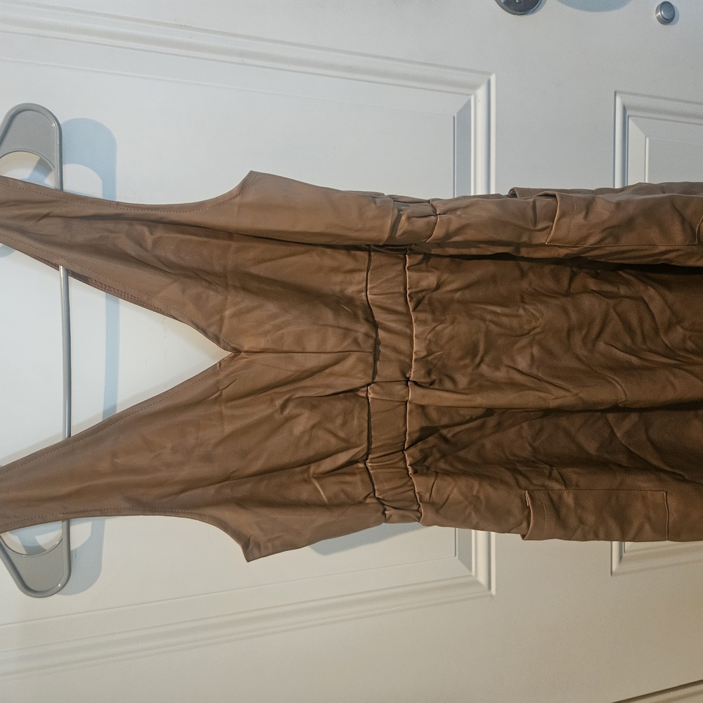 Brown Sleeveless Dress